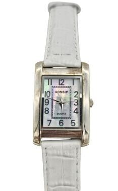 GOSSIP GSP172B Genuine Leather Quartz Analog Women's Watch